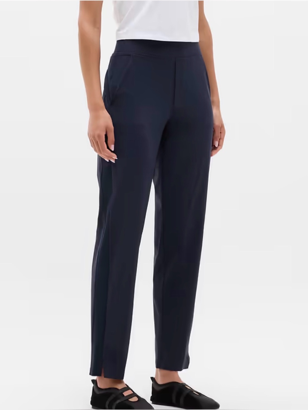 Athleta Navy Brooklyn Mid-Rise Ankle